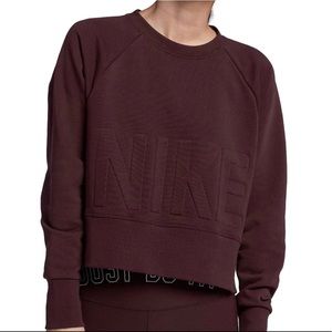 NIKE Women's Dri-FIT Cropped Training Pullover 😍